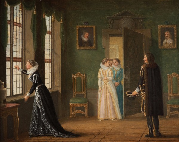 Ebba Brahe's betrothal to Jacob de la Gardie.