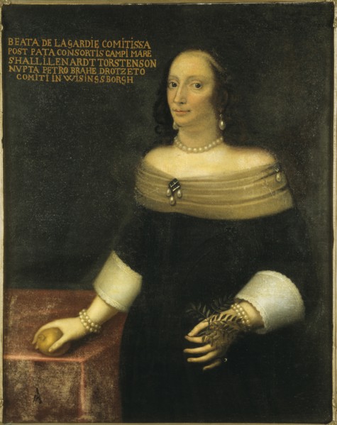 Portrait of Beata De la Gardie (1612-1680), c. 1653.