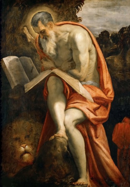 Saint Jerome, ca 1573-1575.