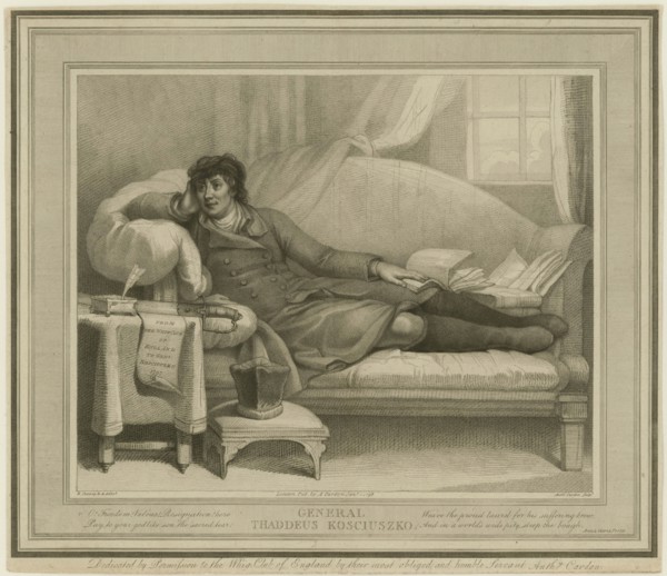 Tadeusz Kosciuszko (1746-1817), 1798.