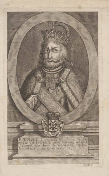 Rudolf I of Habsburg (1218-1291), King of the Romans.