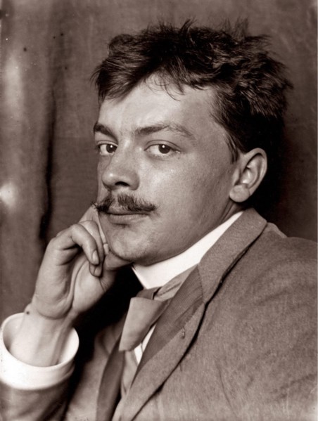 Portrait of Koloman Moser, 1890.