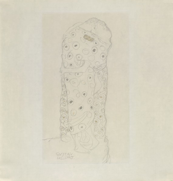 Standing Pair of Lovers, 1907-1908.