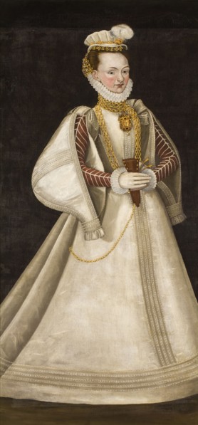 Portrait of Perchta of Rosenberg (1425-1476).