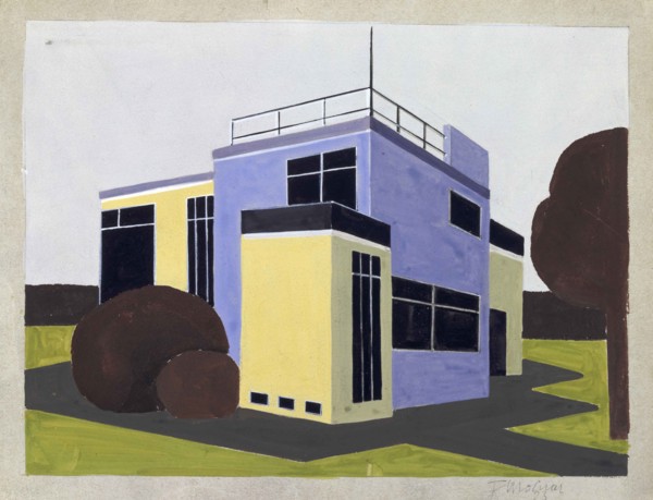 Design for a Detached House, 1923.