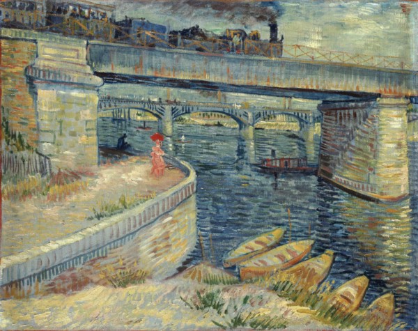 Les Ponts d'Asnières, 1887.