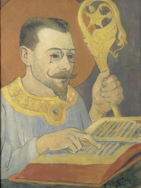Portrait of Paul Ranson in Nabi costume, 1890.