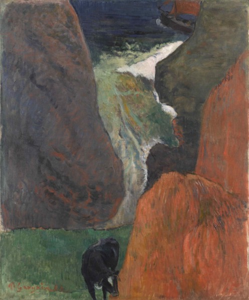 Marine avec vache, 1888.