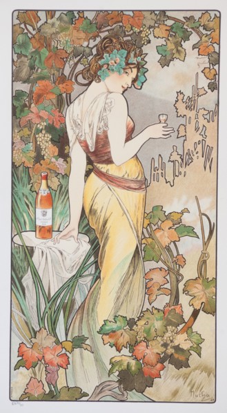 Cognac Bisquit, ca 1899.