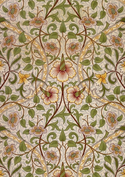 Decorative fabric, 1876-1890.