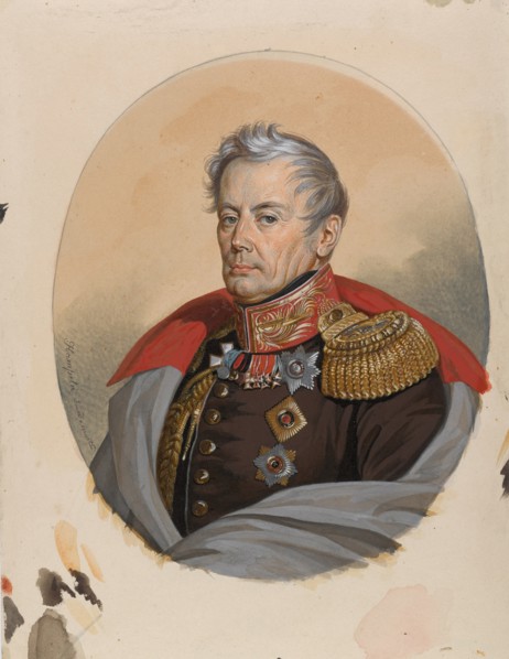 Portrait of Count Pyotr Petrovich Konovnitsyn (1764-1822), Early 1820s.