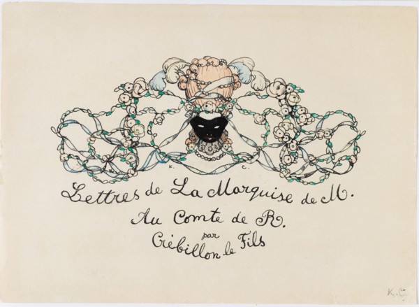 Vignette from Le Livre de la Marquise, 1907.
