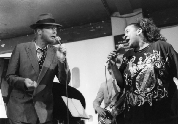 Long John Baldry and Angela Brown, 100 Club, London, 1993.