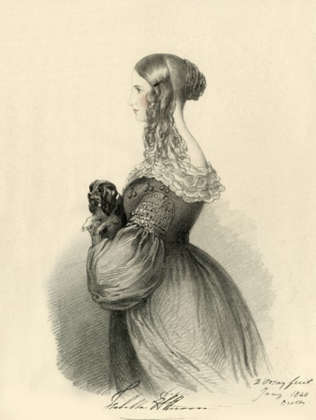 Isabella Anson', 1840.