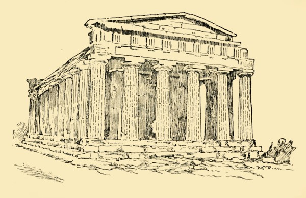 The Temple of the Greek Colony at Agrigentum in Sicily', c1930.