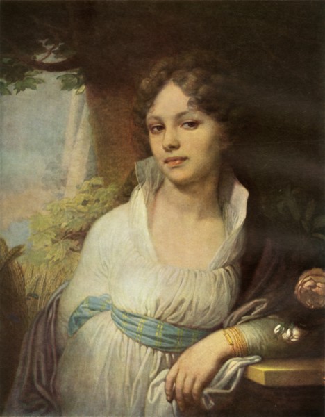 Portrait of Maria Ivanovna Lopukhina', 1797, (1965).