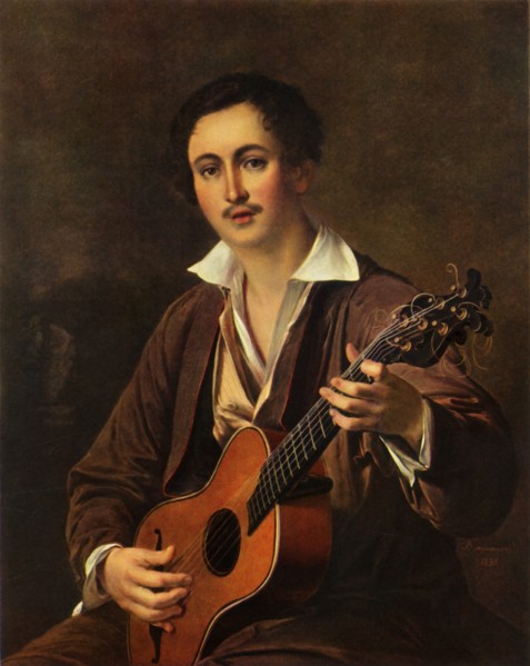 The Guitarist', 1820s, (1965).