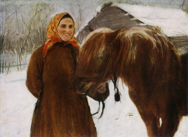 Woman with a Horse', 1898, (1965).