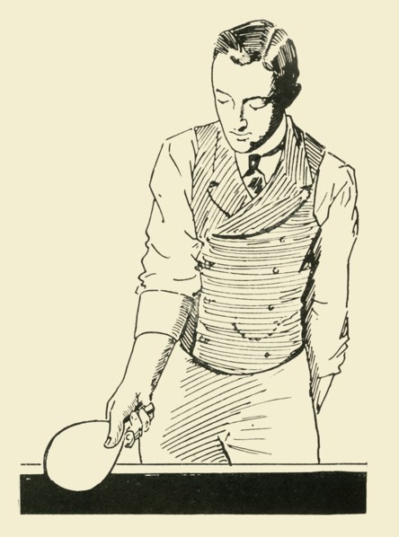Fore-Hand Half-Volley (Upright)', 1902.