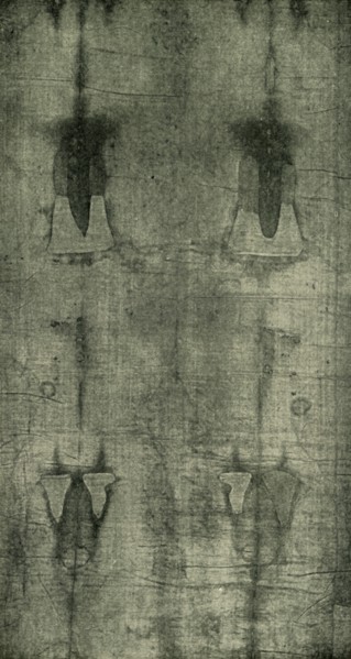 The Holy Shroud - Imprint of the Body Seen From Behind', 1902.