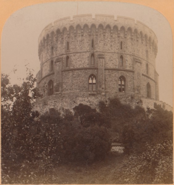 The round Tower, Windsor, England - the Castle-prison from Edward III, to Charles II', 1900.