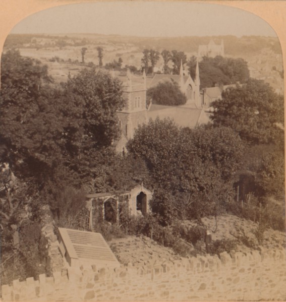 General View of Truro, Cornwall, England', 1900.