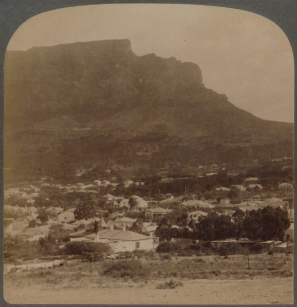 Cape Town and Table Mountain, west from foot of Signal Hill, South Africa', 1902.