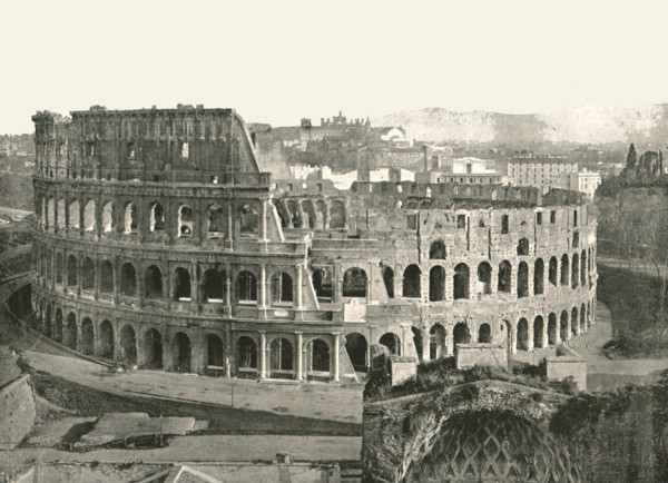 The Colosseum, Rome, Italy, 1895.