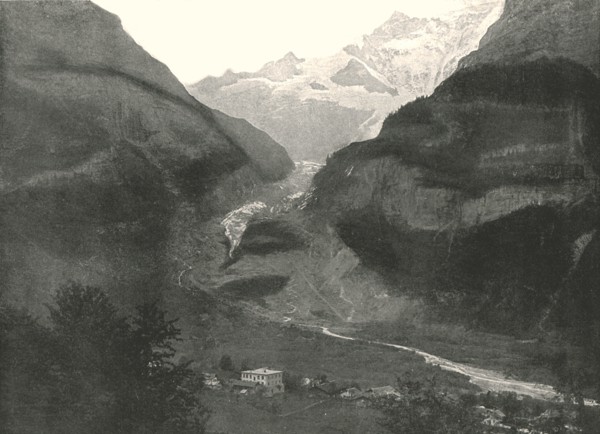 The valley, Grindenwald, Switzerland, 1895.