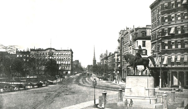 Union Square, New York, USA, 1895.