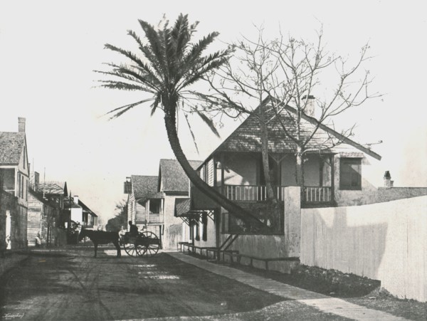 Francis Street, St Augustine, USA, 1895.