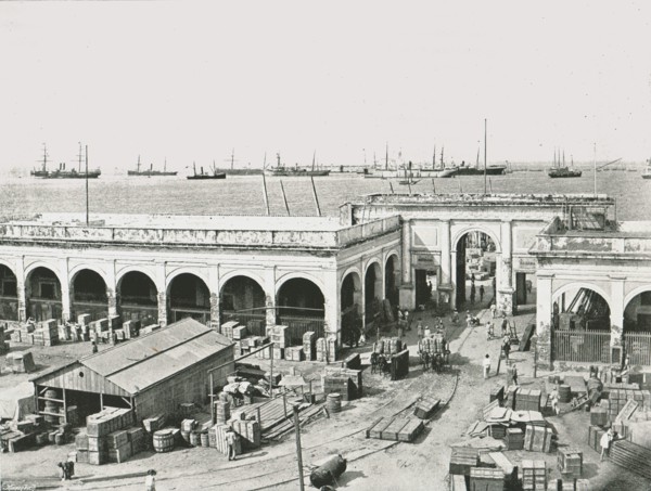 The Custom House, Veracruz, Mexico, 1895.