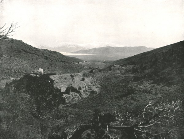 Utah Lake from Circle Point, Salt Lake City, USA, 1895.