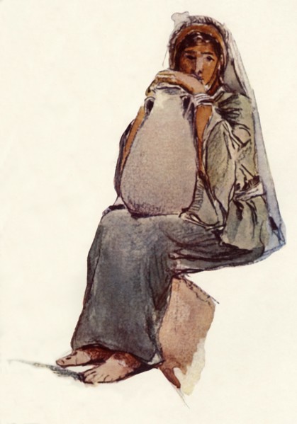 Water-Carrier (Seated Figure), Jerusalem', 1902.