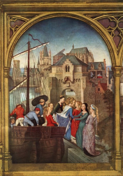 Arrival in Cologne', 1489.