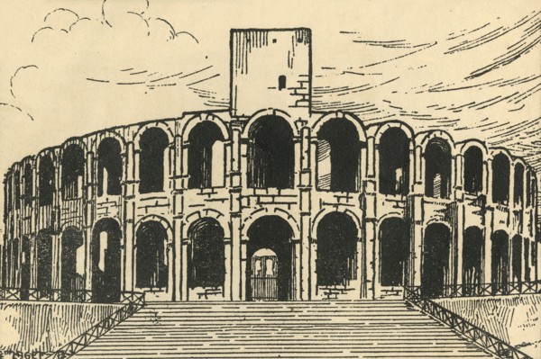 Les Arenes - The Arena', c1920s.