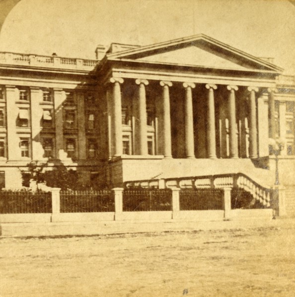 Treasury Department, Washington, D.C.', c1880s.