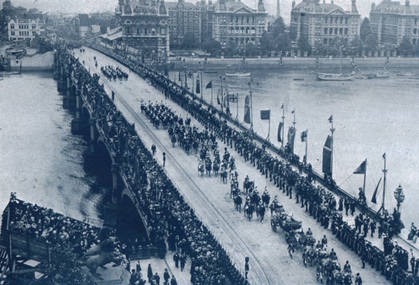 Coronation of King George V and Queen Mary, London, 1911.