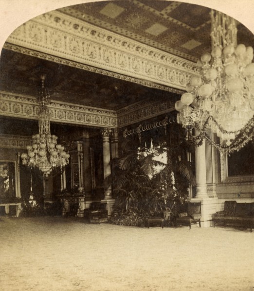 Reception Room, White House, Washington', c1900.