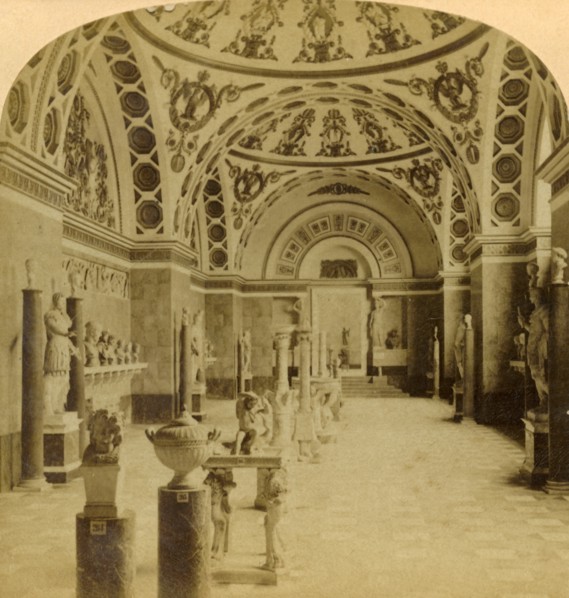 Hall of the Romans, Glyptothek, Munich, Germany', 1898.