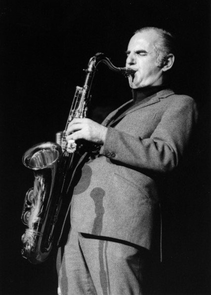 Ronnie Scott, Jazz Expo, Hammersmith, London, 1968.