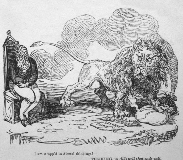 I am wrapp'd in dismal thinkings!', c1820.