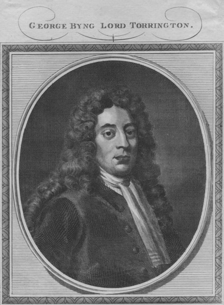 George Byng Lord Torrington', 1785.