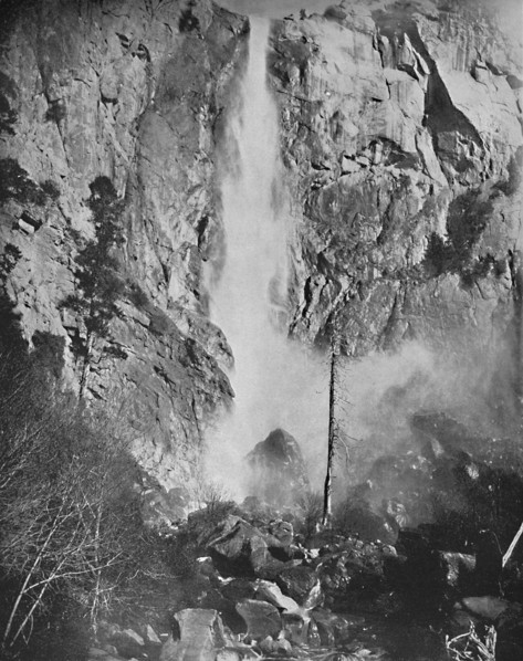 Bridal Veil Fall, Yosemite, Cal.', c1897.