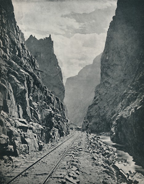 Royal Gorge of the Arkansas', c1897.