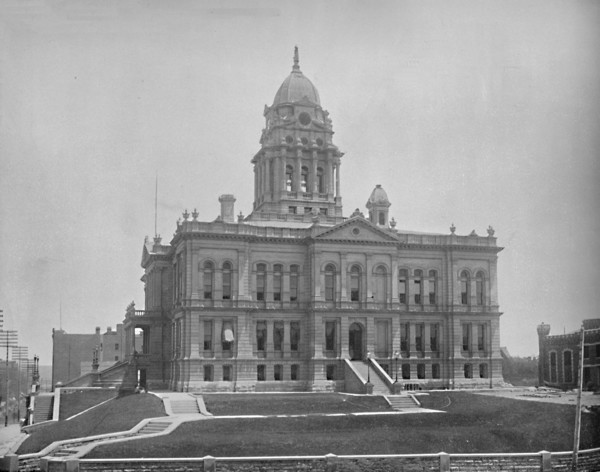 Court House, Omaha, Nebraska', c1897.