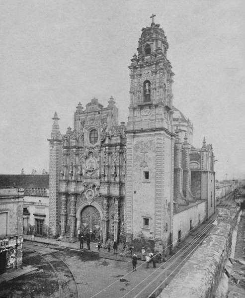Church of La Santisma, City of Mexico', c1897.