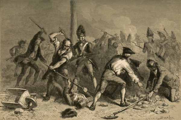 Defence of the Liberty Pole in New York', (1877).