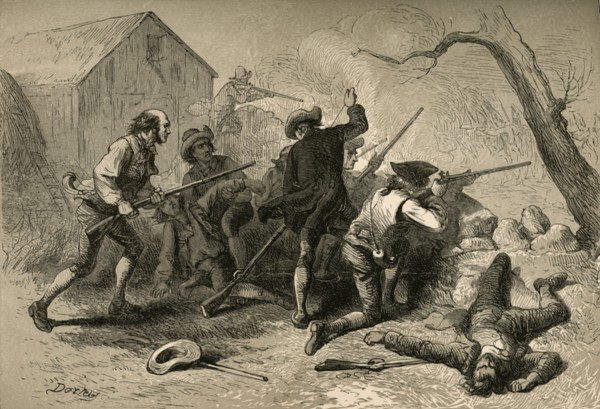 The Battle of Lexington', (1877).