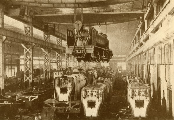 In the Erecting Shop.', c1930.